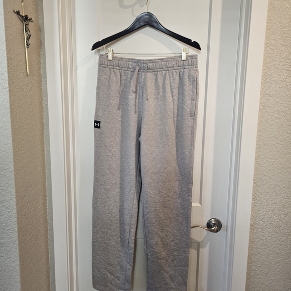 Under Armour Men's Gray Joggers Loose Rival Fleece - Picture 1 of 4